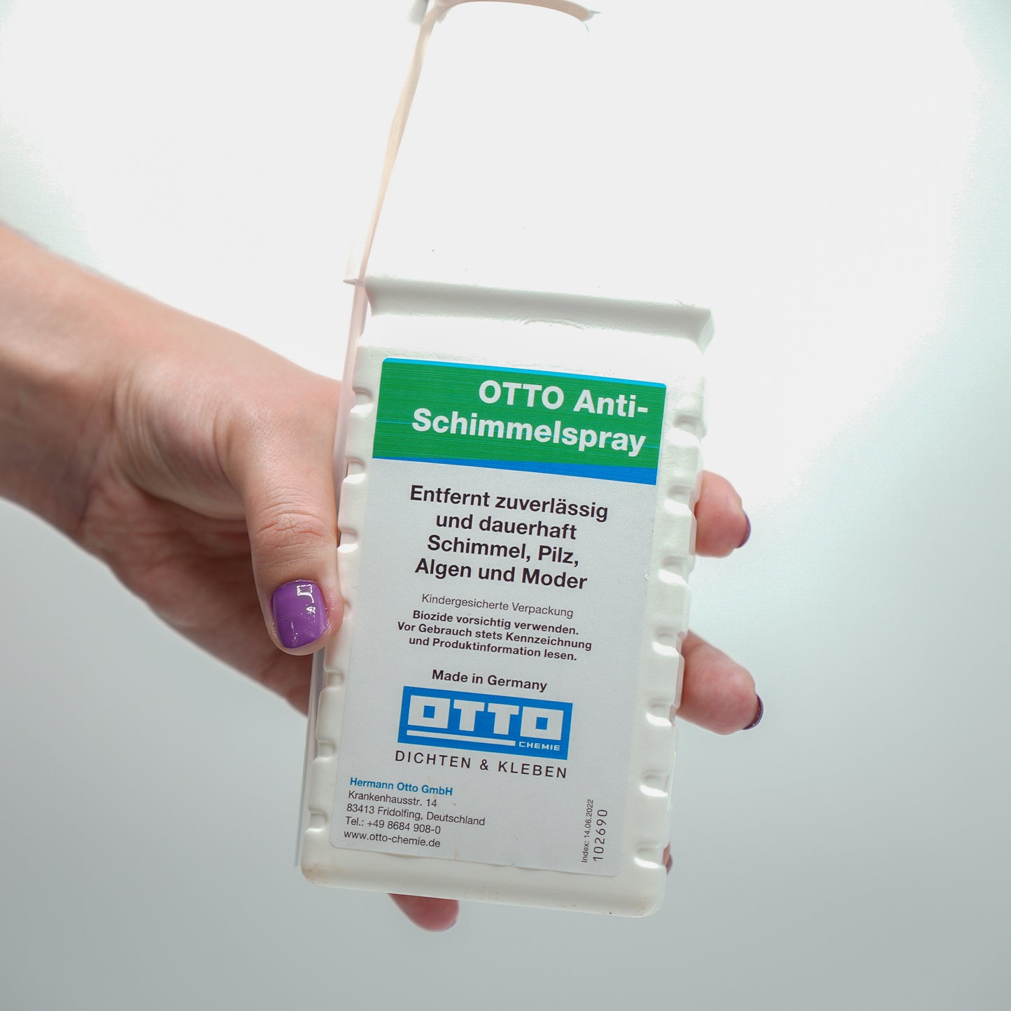 OTTO Anti-Schimmelspray 500 ml – Spray zur Schimmelbekämpfung und Untergrundvorbehandlung bei Fugen- und Wand-Sanierung, online kaufen bei Fugentech