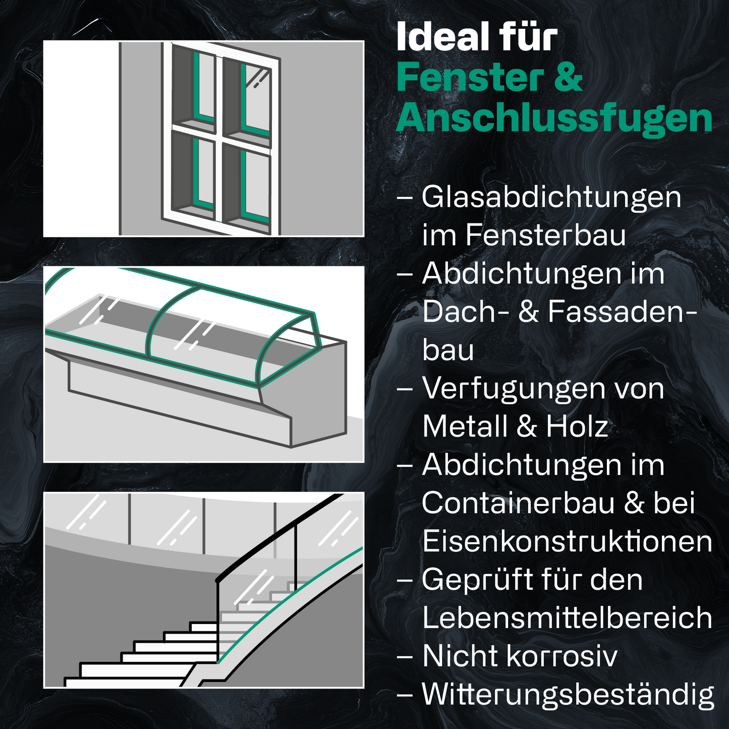 120 Neutral Silikon – neutralvernetzender Dichtstoff für Anschluss- und Dehnungsfugen innen und außen, in Kartusche oder Folienbeutel, online kaufen bei Fugentech