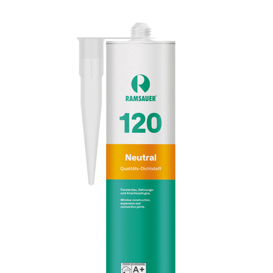 120 Neutral Silikon – neutralvernetzender Dichtstoff für Anschluss- und Dehnungsfugen innen und außen, in Kartusche oder Folienbeutel, online kaufen bei Fugentech