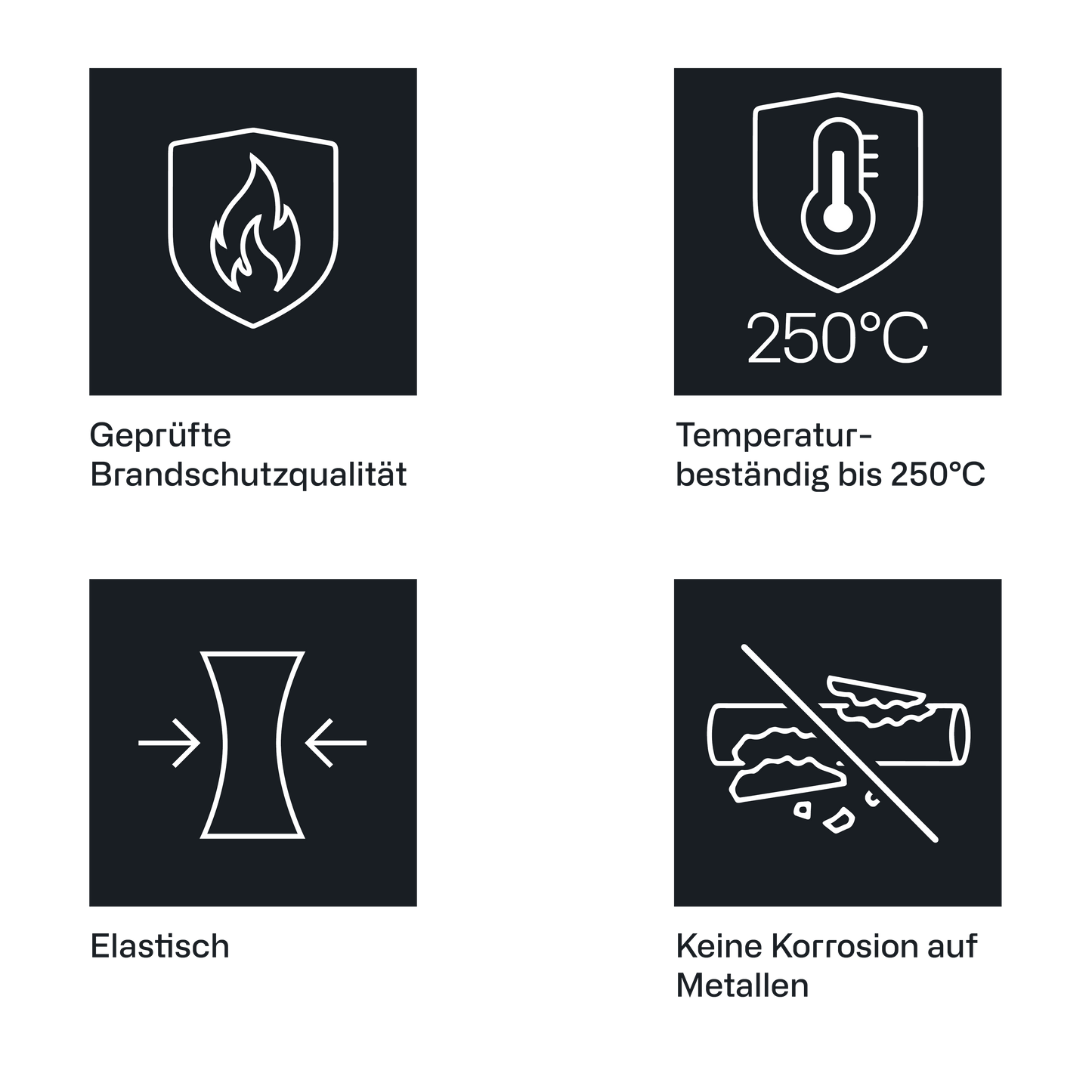 340 Brandschutz Silikon – neutralvernetzendes, korrosionsfreies Silikon für Brandschutzverglasungen bis 250°C, online kaufen bei Fugentech