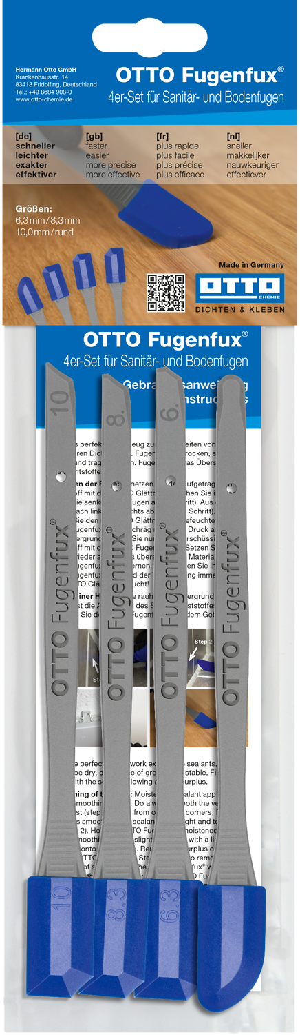 OTTO Fugenfux® Silikonabzieher (4er-Set)