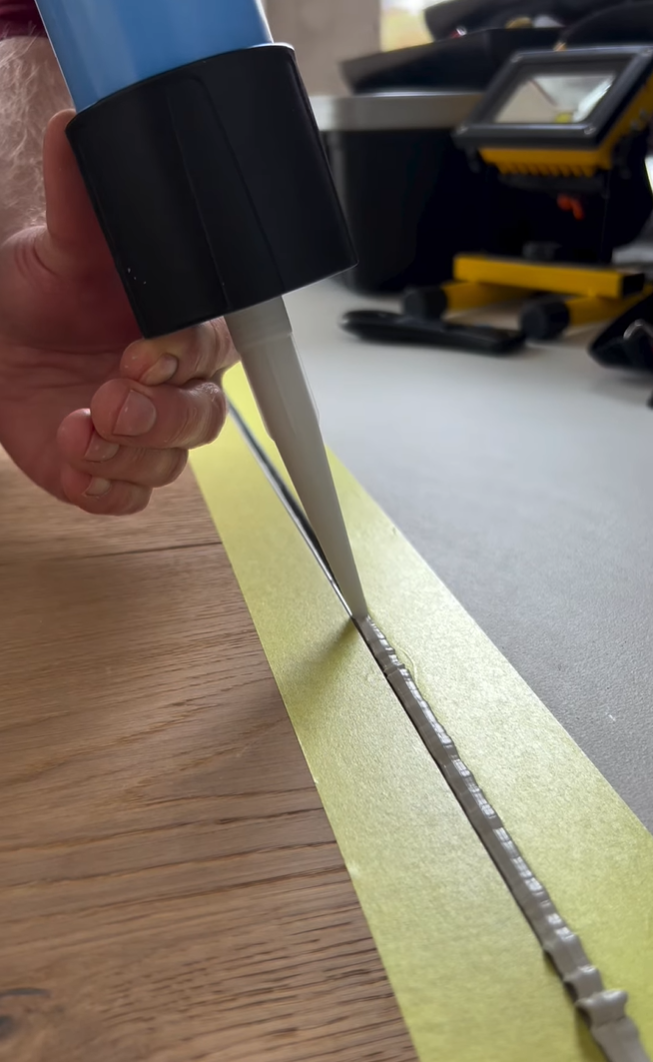 Ein Fugentech Instagram Post über Silikon Fugen