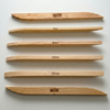 Holz-Abzieher 4er Set 6/8/10/12 mm – handgefertigte Kiefernholz-Abzieher zum Glätten von Silikon-, PU- und Hybridfugen, online kaufen bei Fugentech