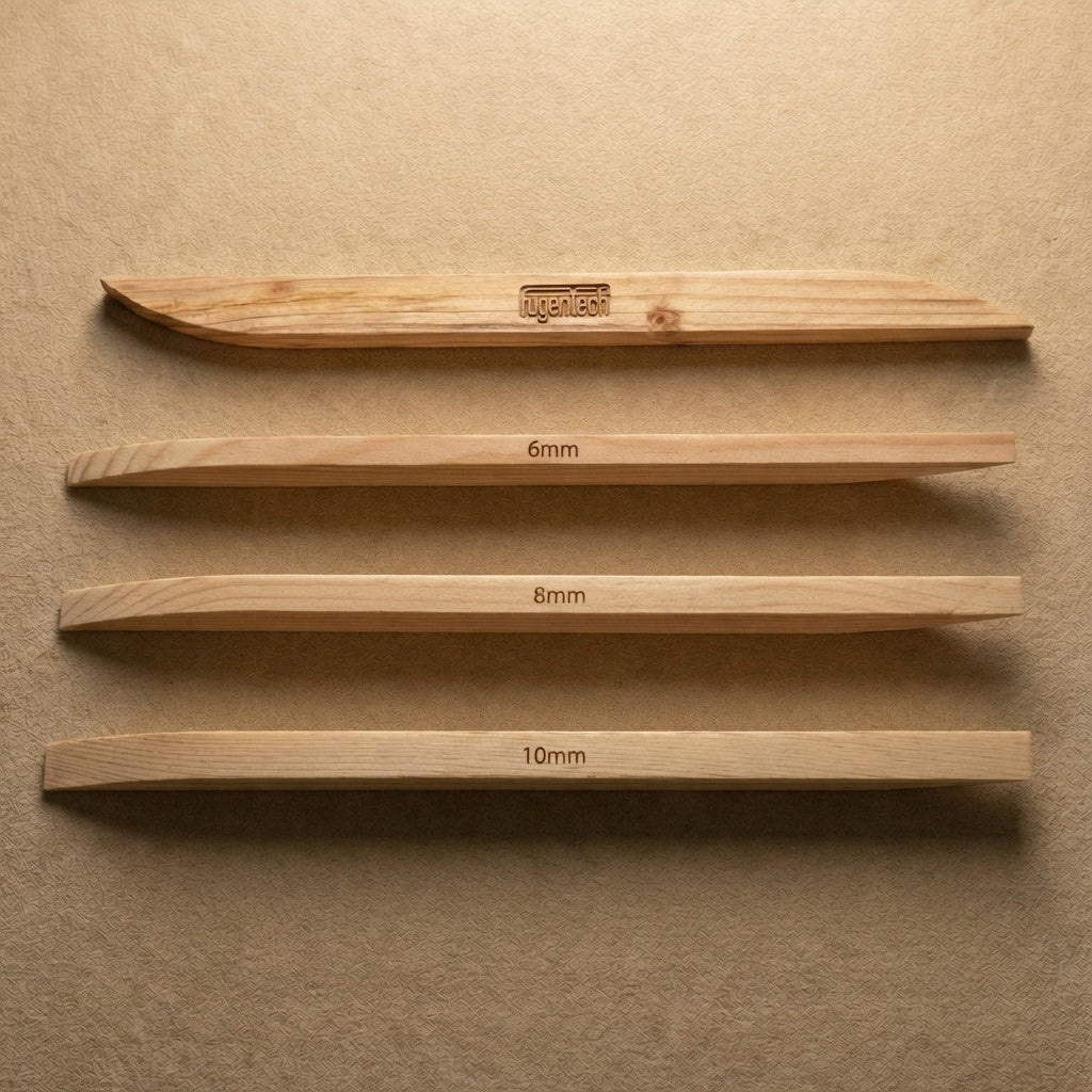 Holz-Abzieher 3er Set 6/8/10