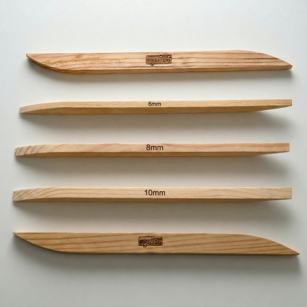 Holz-Abzieher 3er Set 6/8/10